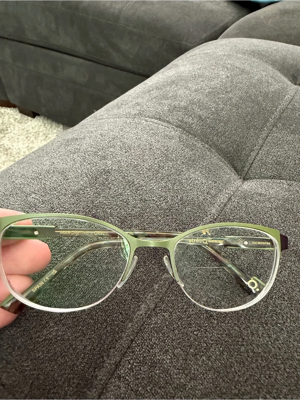 Etnia Barcelona MARGRETHE GRBZ Designer Eyeglasses – Green/Brown
